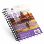 TBC Watercolour Paper A5 Watercolour Pad 300gsm Acid-Free Paper Cold Pressed Water Colour Drawing Sketchbook for Artists, Students, Hobbyists, Ad