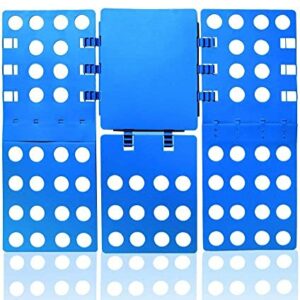 Magic Fast Speed Adult Clothes Shirt Folder Organizer Flip Folding Board (Blue), Unfolded. 31cm length 23.5 Width