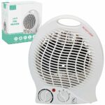Coselena 2KW Fan Heater with 2 Heat Settings & Cool Function | Portable Heater | Electric Heater | Room Heater with Variable Thermostat | Upright