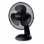 Armo® 12" Inch Portable Desk Fan 3 Speed Settings Oscillating Quiet Portable 12 Inch Desk Fan For Bedroom, Office, Home