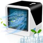 Air Conditioner Mini Air Cooler Fan Evaporative Air Conditioners Humidifier Rechargeable USB Interface Antimicrobial Filter 3 Wind Speed for Home