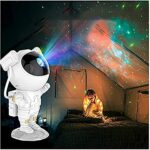 Astronaut Light Projector - Astronaut Galaxy Projector with Timer & Remote Control, USB Powered Spaceman Projector Lamp, 360° Adjustable Astronau