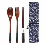 Miller X Premium Wooden Cutlery Set - Japanese Style Cutlery - Sustainable Cutlery Set - Reusable Cutlery Set - Travel Cutlery Set - Lunar New Ye