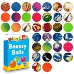 35pk Small Bouncy Balls for Kids Party Bags 22mm, Fun Party Fillers for Kids Party Bags, Bouncy Ball Party Bag Fillers for Kids Unisex, Rubber Ba