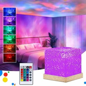 JIAWEN Galaxy Projector Light for Bedroom - Ocean Wave Sensory Light with 16 Colors, 30 Lighting Modes Star Light Projector for Kids, Ceiling Pro