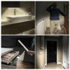 BLS LED Closet Light Battery Powered, T401 Super Bright Wireless Under Cabinet Lighting | Motion Sensor | 4500mAh Rechargeable | Stick on Lights