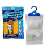 ANSIO Wardrobe Dehumidifier Hanging Bags Pack of 6, Trap, Condensation, Dehumidifiers for Damp, Mould, Bedroom, Caravan, Bathroom, Basement, Offi