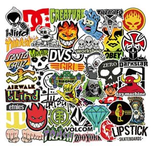 Cool Stickers for Adults Teens Kids 100 Pcs Fashion Waterproof Vinyl Stickers Pack for Laptop Computer Skateboard Water Bottles Bicycle Helmet Sk