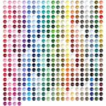 ARTDOT 445 Colours Beads for 5D Diamond Art Accessroies, 89000 Pieces Diamond Painting Round Beads for Diamond Art Kit